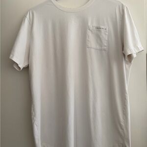 YoungLA Men’s #406 White Perfect Pocket Crewneck T-Shirt